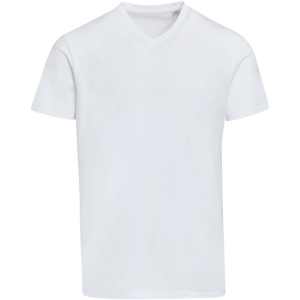 T-shirt unisexe en coton bio certifié OCS Balfour à manches courtes et col en V de 200 g/m² 8
