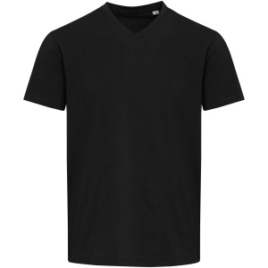 T-shirt unisexe en coton bio certifié OCS Balfour à manches courtes et col en V de 200 g/m² 10