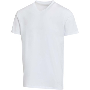 T-shirt unisexe en coton bio certifié OCS Balfour à manches courtes et col en V de 200 g/m² 2