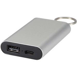 Batterie de secours Arcturus en aluminium recyclé de 2 000 mAh avec porte-clés 7