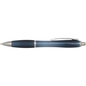 Stylo bille en plastique recyclé RCS avec corps et grip colorés (encre noire) Nash 36