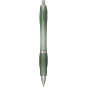 Stylo bille en plastique recyclé RCS avec corps et grip colorés (encre noire) Nash 51