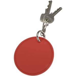 Porte-clés rond à breloques en matériaux recyclés certifié GRS Resi Plus 21