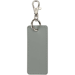 Porte-clés rectangulaire à breloques en matériaux recyclés certifié GRS Resi Plus 18