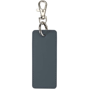 Porte-clés rectangulaire à breloques en matériaux recyclés certifié GRS Resi Plus 10