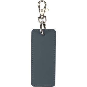 Porte-clés rectangulaire à breloques en matériaux recyclés certifié GRS Resi Plus 16
