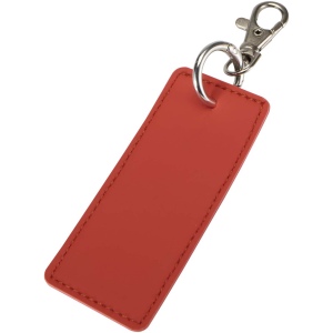 Porte-clés rectangulaire à breloques en matériaux recyclés certifié GRS Resi Plus 3