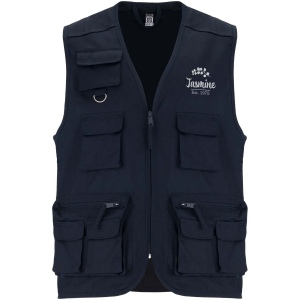 Gilet de travail multi-poches à col en V Venera de 200 g/m2 10