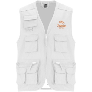 Gilet de travail multi-poches à col en V Venera de 200 g/m2 11