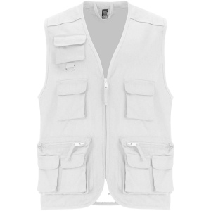 Gilet de travail multi-poches à col en V Venera de 200 g/m2 4