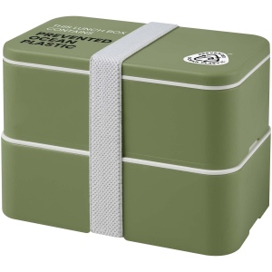 Boîte à lunch à double épaisseur de 700 + 700 ml MIYO POP 10