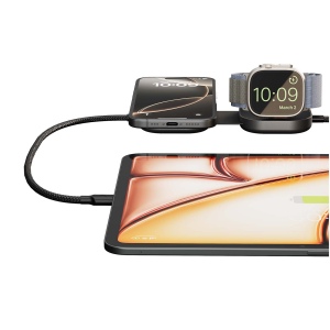 Câble de charge USB-C 3-en-1 de 140 W Zens Pro 3 7