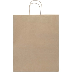 Sac en papier Kraft 80 à 90 g/m2 avec poignées torsadées 32 x 17 x 39 cm 5