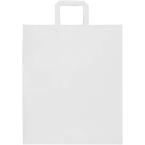 Sac en papier Kraft 80 à 90 g/m2 avec poignées plates 32 x 17 x 39 cm 4