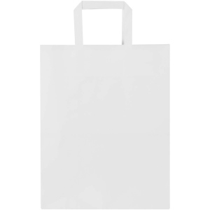 Sac en papier Kraft 80 g/m2 avec poignées plates 25 x 15 x 32 cm 4