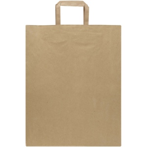 Sac en papier Kraft 80 g/m2 avec poignées plates 25 x 15 x 32 cm 5