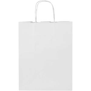 Sac en papier Kraft 80 à 90 g/m2 avec poignées torsadées 25 x 15 x 32 cm 4