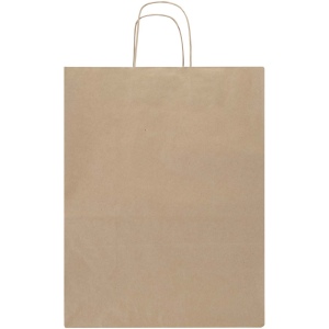 Sac en papier Kraft 80 à 90 g/m2 avec poignées torsadées 25 x 15 x 32 cm 5