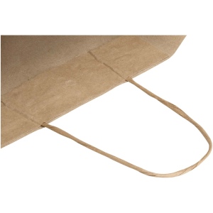 Sac en papier Kraft 80 à 90 g/m2 avec poignées torsadées 25 x 15 x 32 cm 11