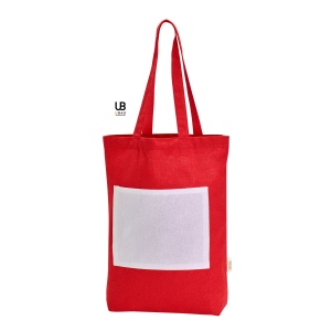 Sac shopping t bottom recyccle avec poche exterieure en coton : michigan 4
