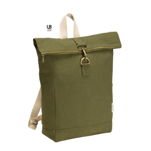 Sac a dos zac noir 80% coton recycle 20% polyester recycle 340g