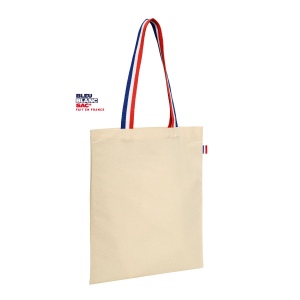 Tote bag avec anses tricolores : clement 2