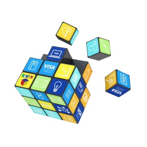 Rubiks Cube Classic 57 MM 3X3 The Icon 4