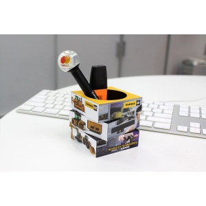 Sliding pen pot