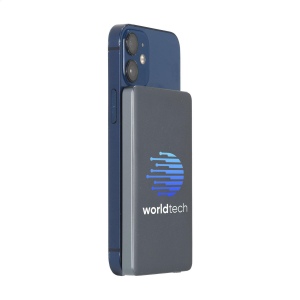 Batterie externe ultralégère, puissante et sans fil avec une batterie lithium-polymère intégrée de 5000 mAh 12