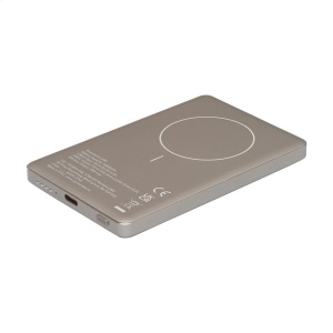 Batterie externe ultralégère, puissante et sans fil avec une batterie lithium-polymère intégrée de 5000 mAh 4