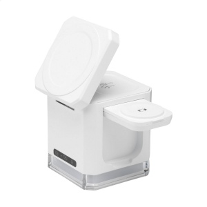 Support de charge/chargeur rapide 3 en 1 avec un boîtier fabriqué à partir d'ABS recyclé certifié RCS à 100% 2