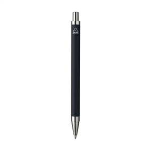 Stylo à bille à encre bleue dont le corps est fabriqué en aluminium 100% recyclé, avec une finition mate 17