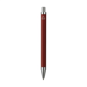 Stylo à bille à encre bleue dont le corps est fabriqué en aluminium 100% recyclé, avec une finition mate 14