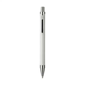Stylo à bille à encre bleue dont le corps est fabriqué en aluminium 100% recyclé, avec une finition mate 3