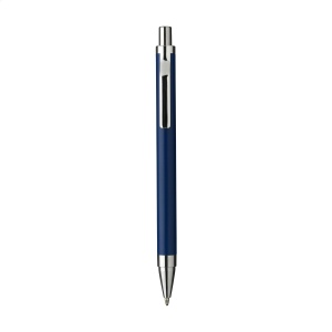 Stylo à bille à encre bleue dont le corps est fabriqué en aluminium 100% recyclé, avec une finition mate 4