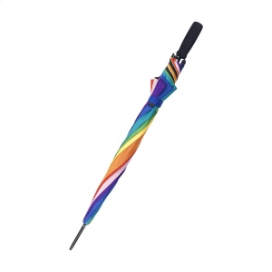Parapluie en polyester pongee RPET 190T à huit panneaux dans différentes couleurs vives 4