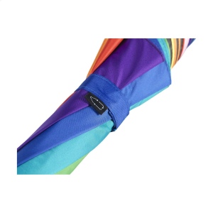 Parapluie en polyester pongee RPET 190T à huit panneaux dans différentes couleurs vives 6