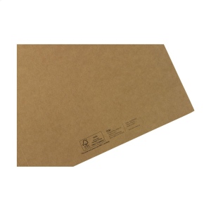 Conférencier/porte-documents en carton kraft robuste certifié FSC 100% (350 g/m²) 9