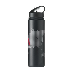 Bouteille d'eau à simple paroi en acier inoxydable recyclé 9