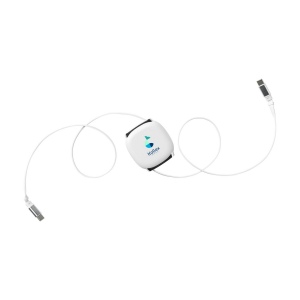 Câble USB-C vers USB-C compact et enroulable de 1 mètre 4