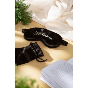 Masque de sommeil occultant en satin de polyester doux 6