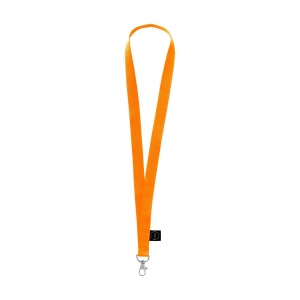 Lanyard composée à 67% de polyester RPET certifié GRS 8