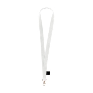 Lanyard composée à 67% de polyester RPET certifié GRS 4