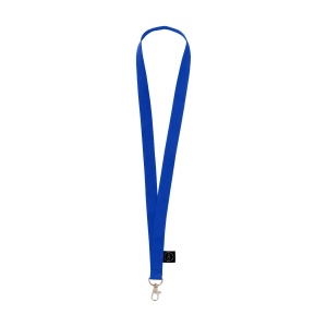 Lanyard composée à 67% de polyester RPET certifié GRS 5