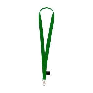 Lanyard composée à 67% de polyester RPET certifié GRS
