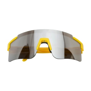 Lunettes de soleil de sport avec verres miroir fumés 7