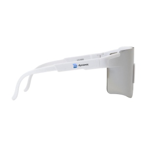 Lunettes de soleil de sport avec verres miroir fumés 8