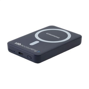 Powerbank très compact et puissant de 5000 mAh, format de poche, compatible Magsafe