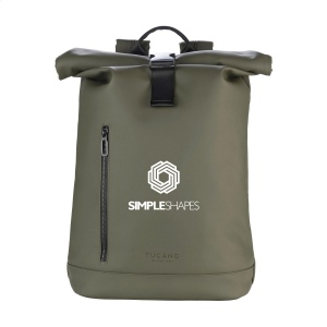 Sac à dos sportif à fermeture 'roll-top', avec fermeture en plastique robuste, de la marque italienne Tucano 3
