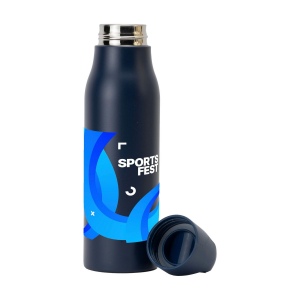 Bouteille d'eau à simple paroi en acier inoxydable recyclé 6